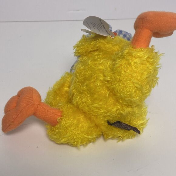TY Bonnie The Attic Treasures Collection Duck Plush W/Tag 1993 Blue Checker Hat - Picture 7 of 7